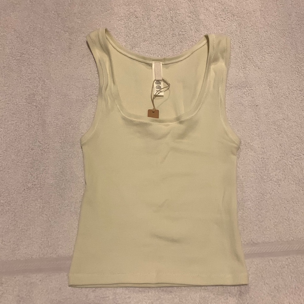 SKIMS Cream Tank Top